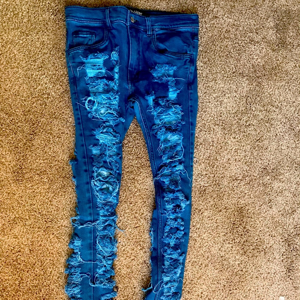 SAPPHIRE DENIM PANTS
